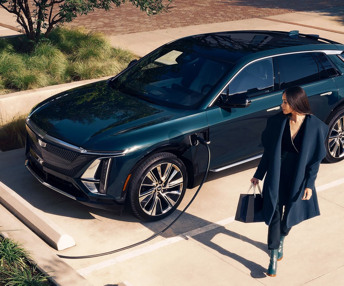 Cadillac Lyriq charging